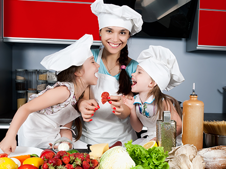 Enjoy kids homemade pizza evening